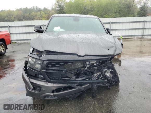 2022 Ram 1500 Big Horn with VIN 1C6SRFBT3NN133071, listed as a Copart auction lot 55748355 with Not provided miles and Salvage title. Bid and sale history available at DreamBid. Image 5.