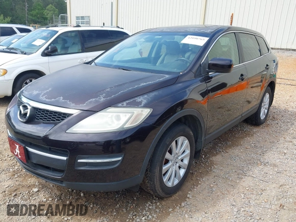 2007 Mazda CX-9 Sport with VIN JM3TB38Y970110503, listed as a IAAI auction lot 42090765 with 1 mi miles. Bid and sale history available at carsss.com. Image 2.