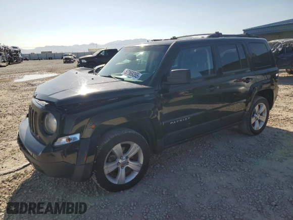 2014 Jeep Patriot Latitude with VIN 1C4NJRFB5ED855888, listed as a Copart auction lot 57969355 with 113,196 mi miles and Salvage title. Bid and sale history available at DreamBid. Image 1.