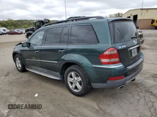 2008 Mercedes-Benz GL-Class 4.6L with VIN 4JGBF71E98A365160, listed as a Copart auction lot 72470384 with 167,332 mi miles and Salvage Title. Bid and sale history available at carsss.com. Image 2.