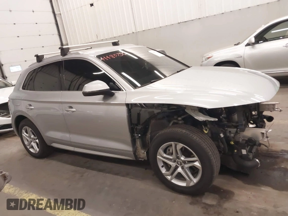 2019 Audi Q5 Premium with VIN WA1ANAFY6K2089034, listed as a IAAI auction lot 41483750 with 58,425 mi miles. Bid and sale history available at carsss.com. Image 14.