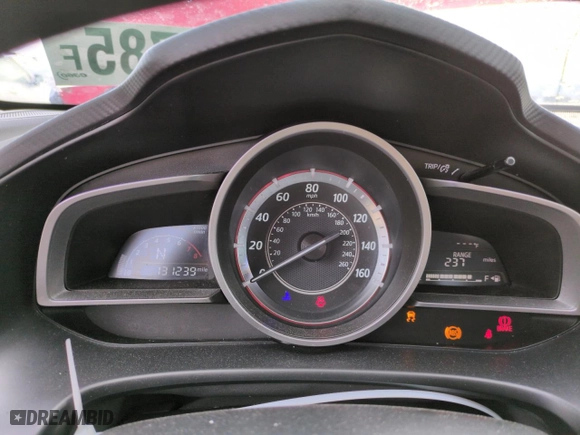 2016 Mazda Mazda3 i Sport with VIN 3MZBM1U72GM319706, listed as a Copart auction lot 47820785 with 131,239 mi miles and Salvage Title. Bid and sale history available at carsss.com. Image 9.