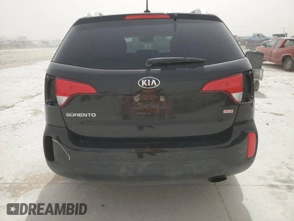 2015 Kia Sorento LX with VIN 5XYKT4A69FG659384, listed as a Copart auction lot 48891205 with 129,678 mi miles and Salvage Title. Bid and sale history available at DreamBid. Image 6.