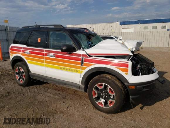 2024 Ford Bronco с VIN 3FMCR9K67RRF00139, выставлен на аукционе Copart как лот 69773864 с пробегом Не указан миль и Списание • Salvage title. История ставок и продаж доступна на DreamBid. Изображение 4.