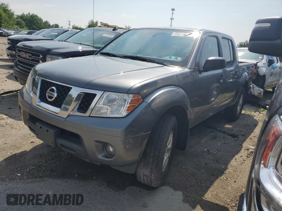 2019 Nissan Frontier Pro-4X with VIN 1N6AD0EVXKN873772, listed as a Copart auction lot 59573645 with 103,574 mi miles and Salvage title. Bid and sale history available at DreamBid. Image 1.