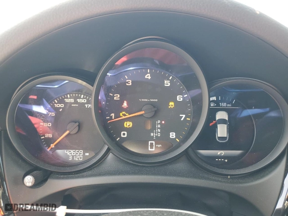 2021 Porsche Macan with VIN WP1AA2A5XMLB14209, listed as a Copart auction lot 51241305 with 42,659 mi miles and Salvage Title. Bid and sale history available at carsss.com. Image 9.
