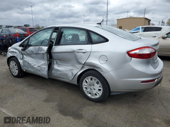 2017 Ford Fiesta S with VIN 3FADP4AJ0HM169719, listed as a Copart auction lot 53164905 with 81,364 mi miles and Salvage title. Bid and sale history available at DreamBid. Image 2.