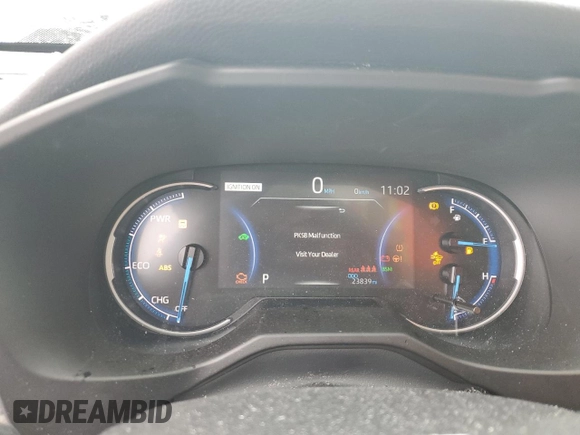 2024 Toyota RAV4 Hybrid XLE Premium with VIN 2T3B6RFV8RW074600, listed as a Copart auction lot 59560115 with 23,839 mi miles and Salvage title. Bid and sale history available at DreamBid. Image 9.