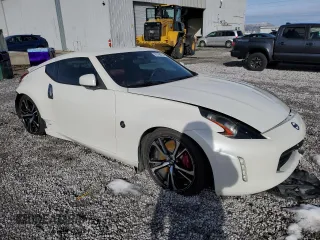 2018 Nissan 370Z Touring with VIN JN1AZ4EH0JM572392, listed as a Copart auction lot 85166214 with 44,355 mi miles and Salvage Title. Bid and sale history available at DreamBid. Image 4.