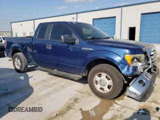 2012 Ford F-150 XL with VIN 1FTEX1CM7CFA40227, listed as a Copart auction lot 53335815 with 150,742 mi miles and Salvage Title. Bid and sale history available at DreamBid. Image 4.
