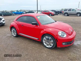 2015 Volkswagen Beetle Fleet Edition with VIN 3VWF17AT6FM629094, listed as a IAAI auction lot 42458638 with 96,683 mi miles and . Bid and sale history available at DreamBid. Image 1.