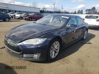 2014 Tesla Model S P85D with VIN 5YJSA1H29EFP63144, listed as a Copart auction lot 78866794 with 142,333 mi miles and Clean Title. Bid and sale history available at DreamBid. Image 1.