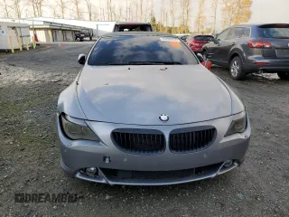 2004 BMW 6 Series 645Ci with VIN WBAEK734X4B321350, listed as a Copart auction lot 79209414 with 0 mi miles and Salvage Title. Bid and sale history available at carsss.com. Image 5.