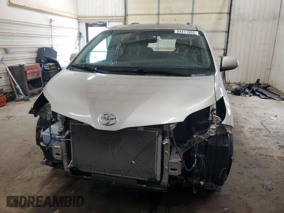 2017 Toyota Sienna with VIN 5TDDZ3DC4HS174210, listed as a Copart auction lot 54411355 with 125,346 mi miles and Salvage Title. Bid and sale history available at DreamBid. Image 5.