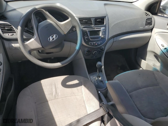 2017 Hyundai Accent SE with VIN KMHCT4AEXHU199158, listed as a Copart auction lot 74445114 with 107,201 mi miles and Clean Title. Bid and sale history available at carsss.com. Image 8.