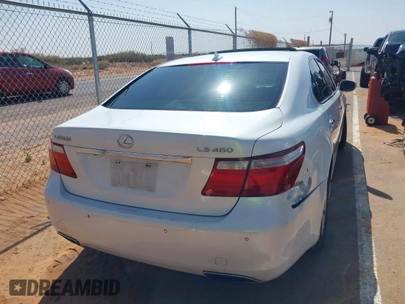 2007 Lexus LS 460 with VIN JTHBL46F275017817, listed as a IAAI auction lot 41958897 with 100,301 mi miles and . Bid and sale history available at DreamBid. Image 16.