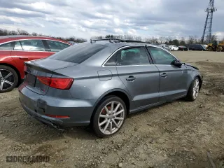2015 Audi A3 2.0T Premium Plus with VIN WAUEFGFF7F1133637, listed as a Copart auction lot 50664065 with 0 mi miles and Salvage Title. Bid and sale history available at carsss.com. Image 3.