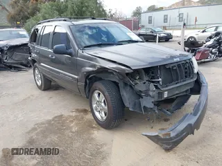 2004 Jeep Grand Cherokee Limited with VIN 1J8GX58N34C360819, listed as a IAAI auction lot 41816348 with 144,609 mi miles and . Bid and sale history available at DreamBid. Image 1.