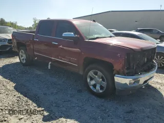 2015 Chevrolet Silverado 1500 LTZ with VIN 3GCUKSEC2FG151887, listed as a Copart auction lot 52625675 with 166,286 mi miles and Salvage Title. Bid and sale history available at carsss.com. Image 4.