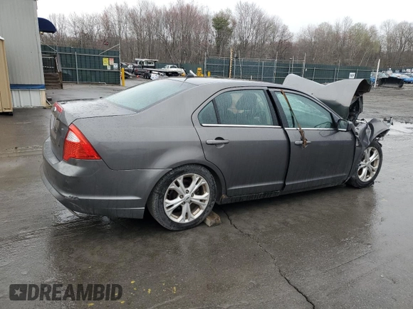2012 Ford Fusion SE with VIN 3FAHP0HA9CR333335, listed as a Copart auction lot 52548315 with 0 mi miles and Salvage Title. Bid and sale history available at carsss.com. Image 3.
