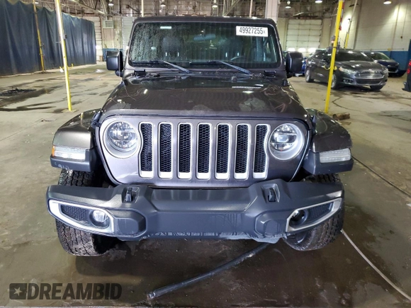2018 Jeep Wrangler Unlimited Sahara z VIN 1C4HJXEG2JW101327, wystawiony jako Copart lot #49927255 z przebiegiem 72 671 mil mil oraz Czysty tytuł • Clean title. Historia ofert i sprzedaży dostępna na DreamBid. Obrazek 5.
