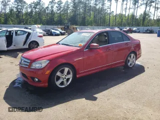 2010 Mercedes-Benz C 300 Sport with VIN WDDGF5EB2AF374778, listed as a Copart auction lot 53113395 with 89,615 mi miles and Salvage Title. Bid and sale history available at DreamBid. Image 1.