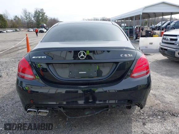 2016 Mercedes-Benz C 63 S AMG with VIN 55SWF8HB8GU118742, listed as a IAAI auction lot 41080786 with 128,170 mi miles and . Bid and sale history available at DreamBid. Image 17.
