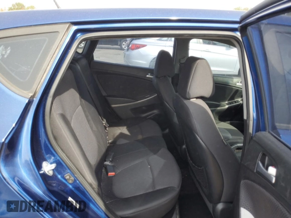 2015 Hyundai Accent Sport with VIN KMHCU5AE6FU205862, listed as a Copart auction lot 45938984 with 110,651 mi miles and Salvage Title. Bid and sale history available at carsss.com. Image 10.