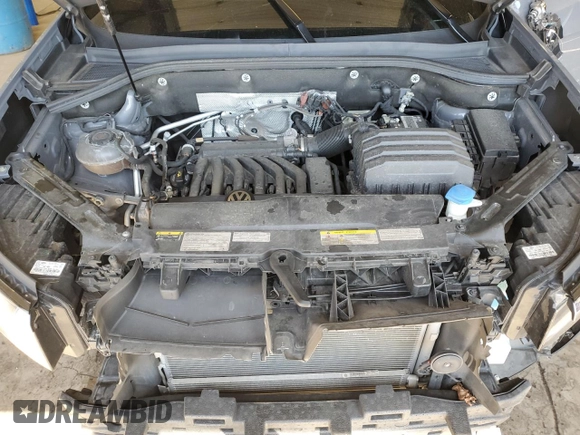 2021 Volkswagen Atlas SEL Premium with VIN 1V2TE2CA9MC235207, listed as a Copart auction lot 53188515 with Not provided miles and Salvage title. Bid and sale history available at DreamBid. Image 12.