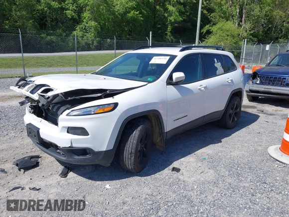 2018 Jeep Cherokee Latitude with VIN 1C4PJMCB2JD506794, listed as a IAAI auction lot 42206141 with 96,309 mi miles and . Bid and sale history available at DreamBid. Image 2.