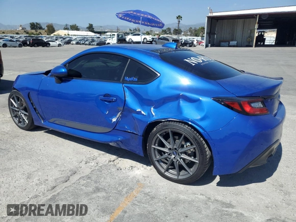 2022 Subaru BRZ Limited with VIN JF1ZDBF19N8703277, listed as a Copart auction lot 53993605 with 21,811 mi miles and Salvage title. Bid and sale history available at DreamBid. Image 2.