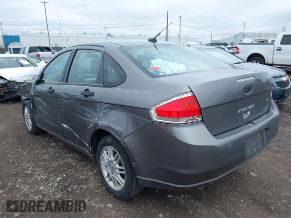 2010 Ford Focus SE with VIN 1FAHP3FN8AW123214, listed as a IAAI auction lot 42048465 with 80,049 mi miles. Bid and sale history available at carsss.com. Image 3.