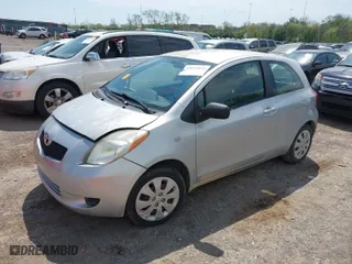2007 Toyota Yaris with VIN JTDJT923475077877, listed as a IAAI auction lot 42073834 with 210,145 mi miles. Bid and sale history available at carsss.com. Image 2.