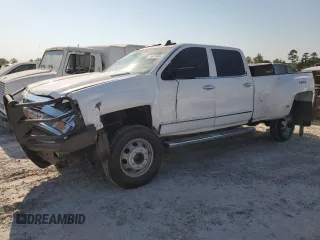 2016 Chevrolet Silverado 3500HD LTZ with VIN 1GC4K0E84GF210473, listed as a Copart auction lot 75075694 with 149,376 mi miles and Salvage Title. Bid and sale history available at DreamBid. Image 1.