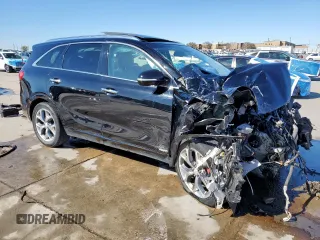 2017 Kia Sorento SX with VIN 5XYPKDA52HG321604, listed as a Copart auction lot 49330715 with 57,348 mi miles and Non repairable. Bid and sale history available at DreamBid. Image 4.