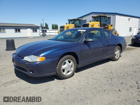 2000 Chevrolet Monte Carlo SS z VIN 2G1WX12K2Y9300241, wystawiony jako Copart lot #55601585 z przebiegiem 189 881 mil mil oraz Szkoda całkowita • Salvage title. Historia ofert i sprzedaży dostępna na DreamBid. Obrazek 1.