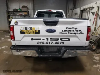2019 Ford F-150 XL with VIN 1FTMF1C54KKD08521, listed as a Copart auction lot 83483684 with 119,021 mi miles and Salvage Title. Bid and sale history available at carsss.com. Image 6.