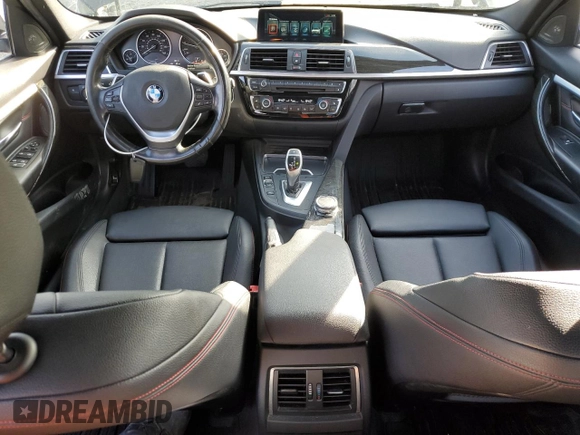 2017 BMW 3 Series 340i xDrive with VIN WBA8B7G57HNU37528, listed as a Copart auction lot 83870294 with 158,267 mi miles and Salvage title. Bid and sale history available at DreamBid. Image 8.