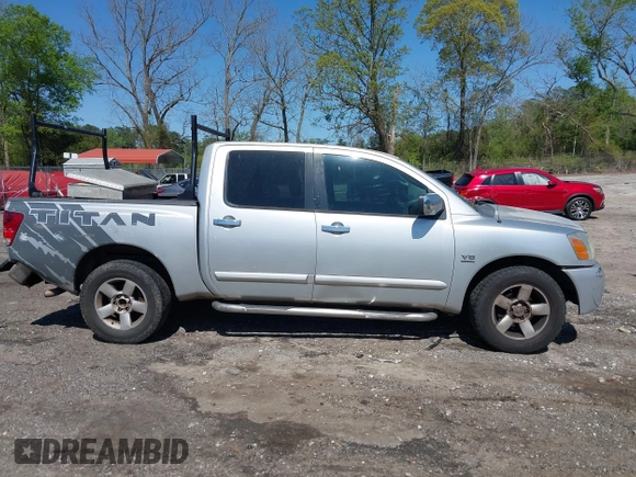 2004 Nissan Titan LE with VIN 1N6AA07AX4N575552, listed as a IAAI auction lot 41994360 with 258,524 mi miles and . Bid and sale history available at DreamBid. Image 14.
