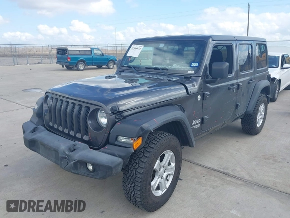 2020 Jeep Wrangler Unlimited Sport Altitude с VIN 1C4HJXDG3LW221691, выставлен на аукционе IAAI как лот 41505933 с пробегом 55 562 миль миль и . История ставок и продаж доступна на DreamBid. Изображение 6.