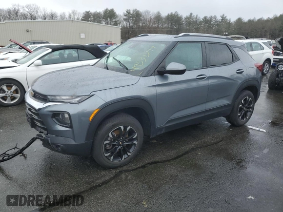 2021 Chevrolet TrailBlazer LT with VIN KL79MPS26MB088207, listed as a Copart auction lot 49531544 with Not Provided miles and . Bid and sale history available at DreamBid. Image 1.
