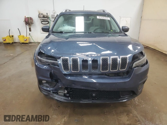 2021 Jeep Cherokee Latitude Lux with VIN 1C4PJMMX3MD170958, listed as a Copart auction lot 87435444 with 92,976 mi miles and Non Repairable. Bid and sale history available at carsss.com. Image 5.