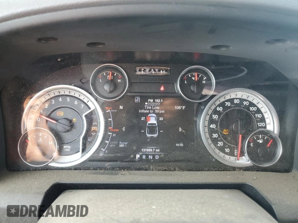 2015 Ram 1500 Outdoorsman with VIN 1C6RR7LT2FS739452, listed as a Copart auction lot 64213285 with 131,959 mi miles and Salvage title. Bid and sale history available at DreamBid. Image 9.