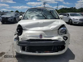 2015 FIAT 500 Pop with VIN 3C3CFFDR2FT501947, listed as a Copart auction lot 58386745 with 75,576 mi miles and Clean title. Bid and sale history available at DreamBid. Image 5.