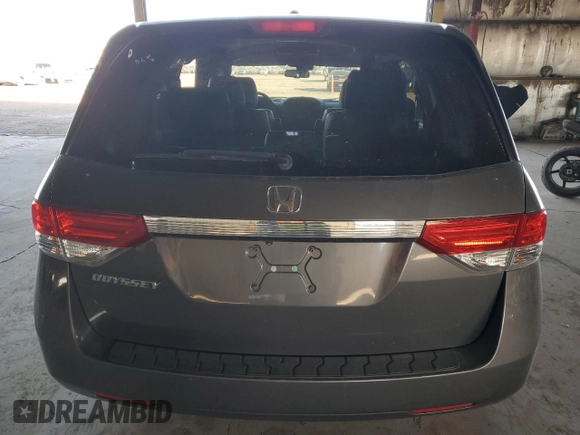 2014 Honda Odyssey EX-L with VIN 5FNRL5H61EB045056, listed as a Copart auction lot 88178255 with 112,464 mi miles and Salvage Title. Bid and sale history available at carsss.com. Image 6.