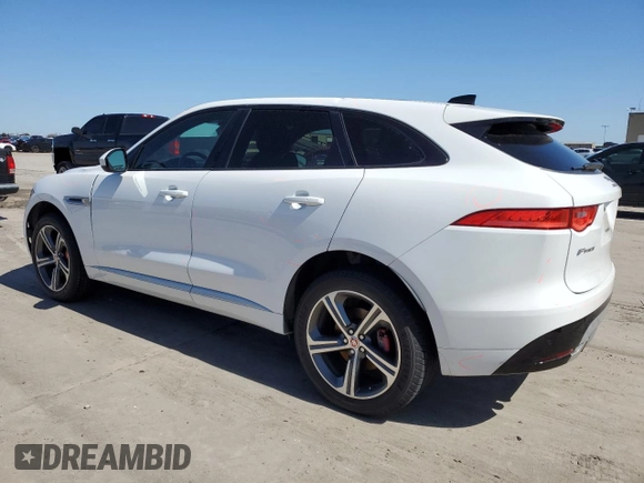 2020 Jaguar F-Pace S with VIN SADCM2FV8LA637575, listed as a Copart auction lot 48171575 with 87,569 mi miles and Clean Title. Bid and sale history available at DreamBid. Image 2.