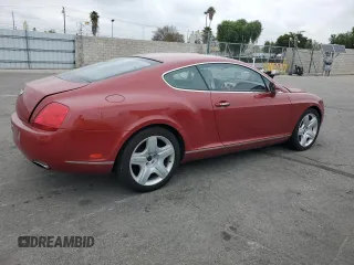 2004 Bentley Continental GT GT z VIN SCBCR63W84C021594, wystawiony jako Copart lot #53366645 z przebiegiem 100 178 mil mil oraz Tytuł czysty. Historia ofert i sprzedaży dostępna na DreamBid. Obrazek 3.