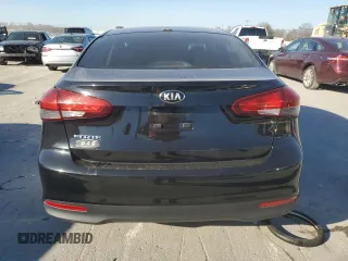 2017 Kia Forte LX with VIN 3KPFK4A77HE050159, listed as a Copart auction lot 48134215 with 0 mi miles and Salvage Title. Bid and sale history available at carsss.com. Image 6.
