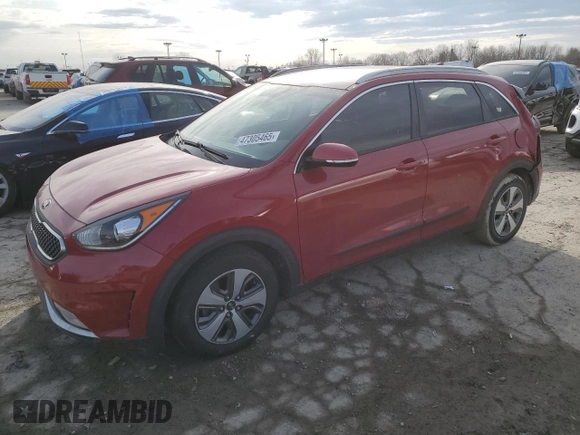 2017 Kia Niro Touring Launch Edition with VIN KNDCC3LC4H5089890, listed as a Copart auction lot 47305465 with 64,308 mi miles and Salvage Title. Bid and sale history available at carsss.com. Image 1.
