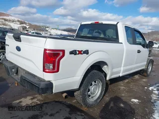 2017 Ford F-150 XL with VIN 1FTFX1EF9HFC85427, listed as a IAAI auction lot 41595903 with 176,235 mi miles. Bid and sale history available at carsss.com. Image 4.